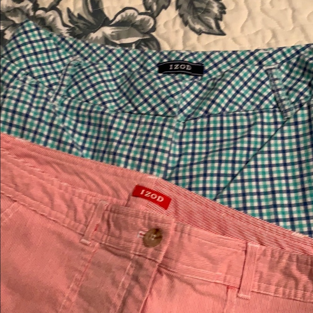 2 pairs Izod Shorts